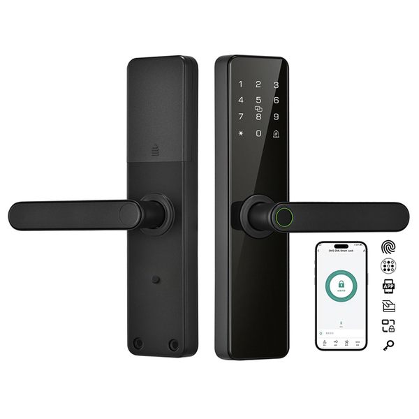 قفل باب ذكي ببصمة الإصبع وكلمة مرور - albarakwt