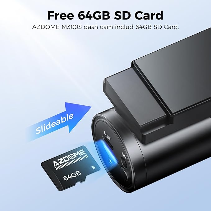 AZDOME M300S DASHCAM 4K ULTRA HD - albarakwt