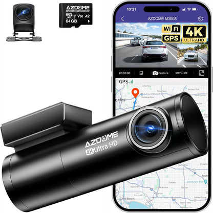 AZDOME M300S DASHCAM 4K ULTRA HD - albarakwt