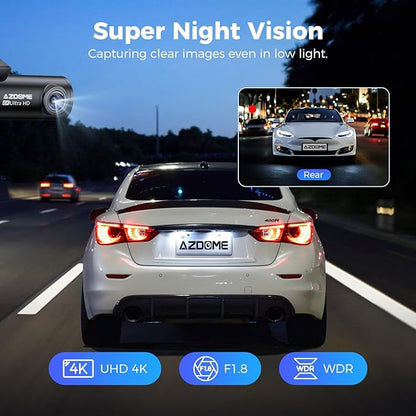 AZDOME M300S DASHCAM 4K ULTRA HD - albarakwt